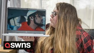 Transatlantic couple tie the knot via Zoom despite NEVER meeting in real life 🤵👰 | SWNS