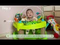 vlog 4개월 아기 이앓이 😭 옹알이 터짐 아들 바보 엄마 💛