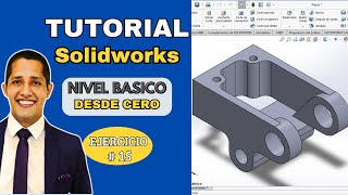 Pieza 15. Redondeo Especial | Aprende SolidWorks desde cero 2024 | Jefferson Ingeniero