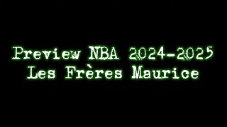 Preview NBA 2024 - 2025 :  Le ventre mou !