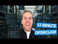 OpenClaw Setup in 12 Minutes - No Cuts, One Take.