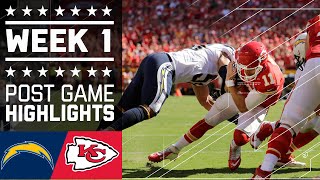 Chargers vs. Chiefs | NFL Week 1 Game Highlights