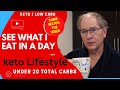 What I eat in a day on keto / under 20 total carbs / Keto Day of eating