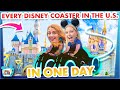 Riding EVERY Disney Rollercoaster In North America in ONE DAY