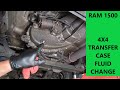 RAM 1500 - 4x4 Transfer Case Fluid Change