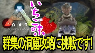 【ARK】アーティファクト2個目_群集の洞窟攻略実況、ボス猿挑戦するために洞窟攻略！