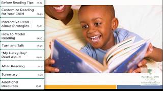 Parents Connecting with Pre-K Through Literacy Webinar