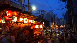 平成29年大阪市福島区海老江八坂神社宵宮パレード５