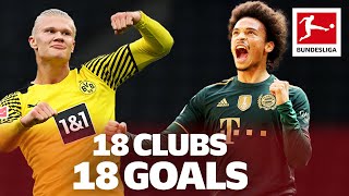 18 Clubs, 18 Goals - The Best Goal By Every Bundesliga Team in 2021/22 so far