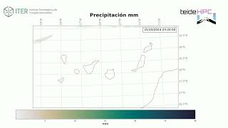 Canary Islands Rain forecast: 20241024