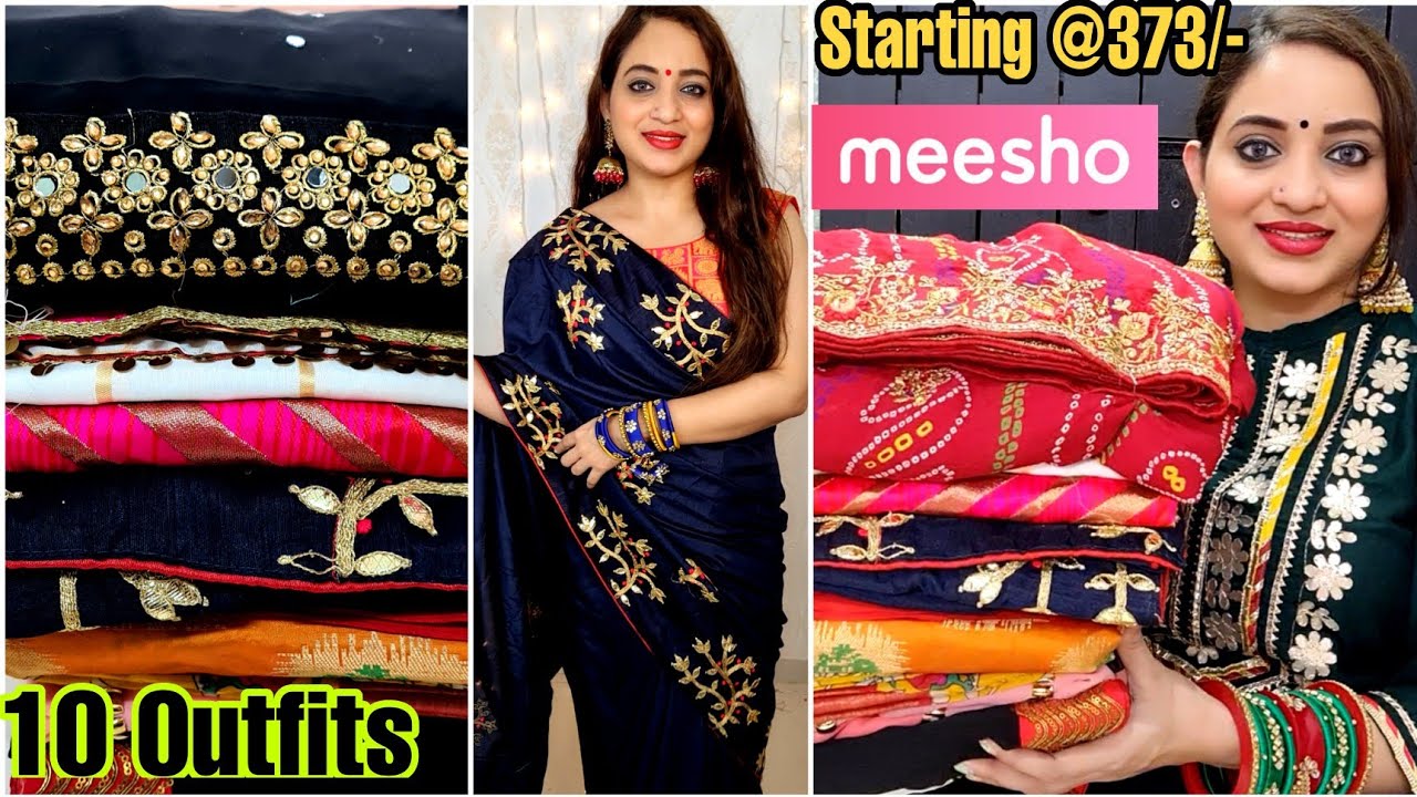 Meesho Saree Review At Mike Modzelewski Blog