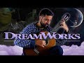 3 Beautiful DreamWorks Themes On Guitar