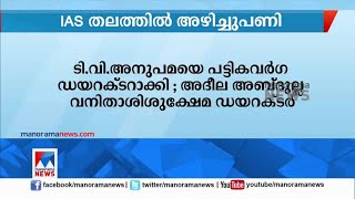 സംസ്ഥാനത്തു ഉദ്യോഗസ്ഥതലത്തില്‍ അഴിച്ചുപണി; കലക്ടര്‍മാര്‍ക്ക് മാറ്റം|Collector|Transfer