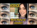 Best Coloured Contacts for Dark Eyes | Try ON ICOICE Rococo Collection in 2023