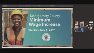 Small Increase In Montgomery County Pay Wage