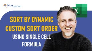 Sort by Dynamic Custom Sort Order With Single Cell Array Formula | VSTACK HSTACK CHOOSECOLS  \u0026 LET