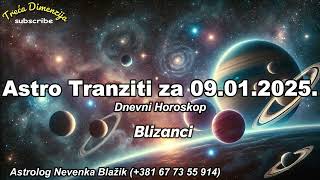 Astro Tranziti za Četvrtak 09.01.2025. - Pred nama je uzbudljiv dan!