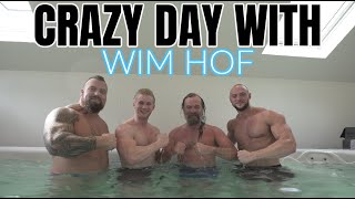 Spent the day with Wim Hof | The Tale of when he NEARLY DIED!!!