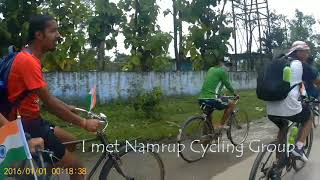 Happy 74th  In Dependence Day Ride with Namrup Cycling Group