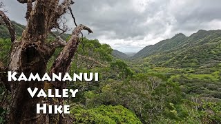 Kamananui Valley Trail to Kulana'ahane Trail Hike 2022