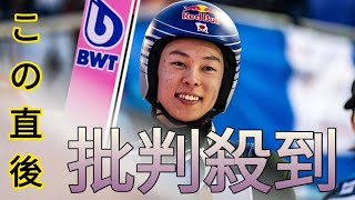 8秒超の空中浮遊で“世界新”　スキー小林陵侑の291mジャンプに海外衝撃「ニュートンでさえ説明できない」[Newspaper]