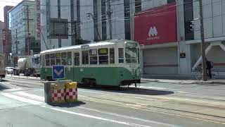 【路面電車動画】函館市電７９　つりかけの音　８００形