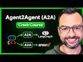 Agent2Agent (A2A) Crash Course: Full Walkthrough With Real Multi-Agent Examples