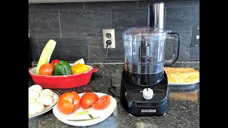 Black and Decker Food Processor (English Review)