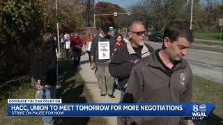 HACC faculty strike paused amid ongoing negotiations