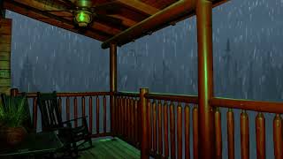 Rain & Thunder on Motorhome Window | Helps With Sleep, Insomnia, Study, PTSD, Tinnitus