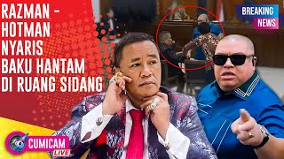 BREAKING NEWS! Detik-Detik Razman \u0026 Hotman Nyaris Baku Hantam di Ruang Sidang