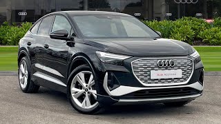 Approved Used Audi Q4 Sportback S line 35 e-tron 125,00 kW | Preston Audi