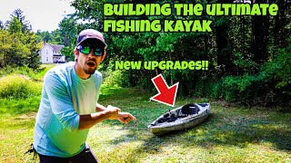 Upgrading my CHEAP Kayak into the Ultimate Tournament Fishing Kayak! (New Upgrades)