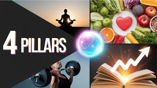 The 4 Pillars of Wellness: A Simple Approach to Self-Improvement