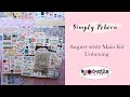 August 2022 Main Kit Unboxing | DT My Creative Scrapbook