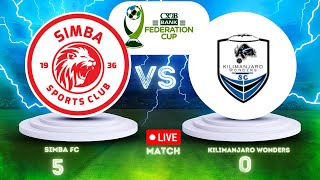 TAZAMA MAGOLI YOTE 6-0  YA SIMBA Vs  KILIMANJARO WONDERS