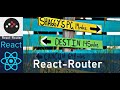 ReactJs Router tutorial :  create a single page application: useHistory, useLocation, useParams