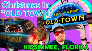 Christmas in Old Town Kissimmee, Florida 2024 | We cruise a 1956 Chevy Wagon to the Old Town Parade