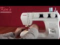 janome 2222 sewing machine demonstration by ken s sewing center in muscle shoals al