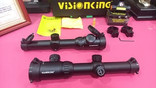 กล้องยิงเร็ว กล้องสายล่า visionking 1.25-5×26 กล้องติดปืนยาว กล้องติดปืนอัดลม ปืนลูกกรด (  2990.- )