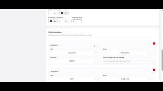 Seller Dashboard- Business Details 1st Step