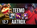 TEEMO vs AATROX (TOP) | 3.6M mastery, 9 solo kills, 900+ games, 13/3/6 | EUW Master | 12.7