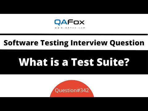 What is a test suite? (Software testing interview question no. 342)