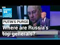 Where are Russia's top generals? Rumours swirl after mercenary mutiny • FRANCE 24 English