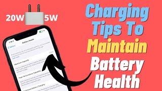 iPhone Charge Karne Ka Sahi Tarika || iPhone Battery Saving Tips