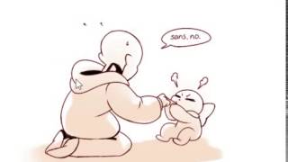 Baby sans life underswap comic dub!