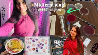 Study vlog 🔗Midterm vlog | 2nd year MBBS | Dr RKGMC Hamirpur