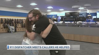 911 Dispatcher Meets People he Helped 5/18/2026