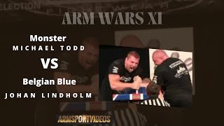 Monster Michael Todd vs Johan Lindholm - Arm Wars XI