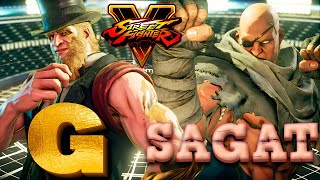 Street Fighter V ► История персонажей ✪ G "Сразимся с G" | SAGAT "Путь короля"